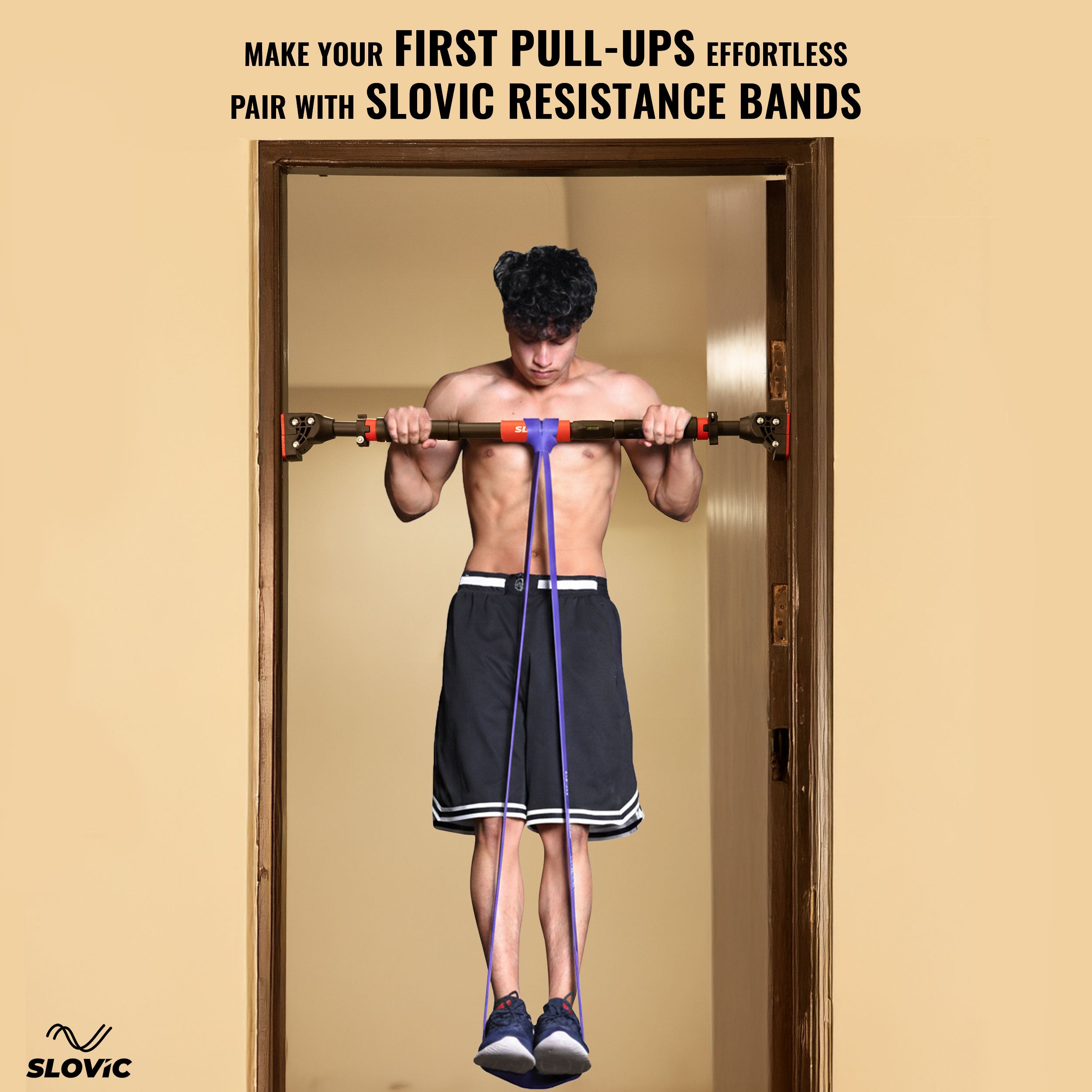 Door Pull Up Bar For Home- 200 Kg