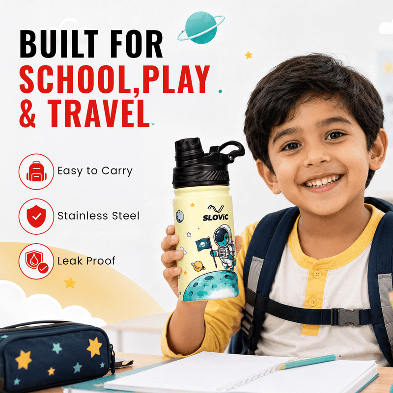 Slovic Insulated Astronaut Bottle  450ml