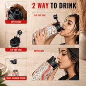 Slovic Insulated Boho Bloom -UV Print-| 1L