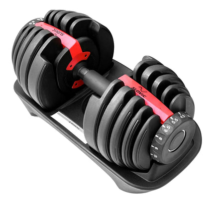 Adjustable Dumbbell Set for Home Gym 15 Weight Combinations