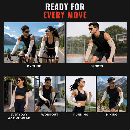 Arm Sleeves | Seamless Compression Sleeves