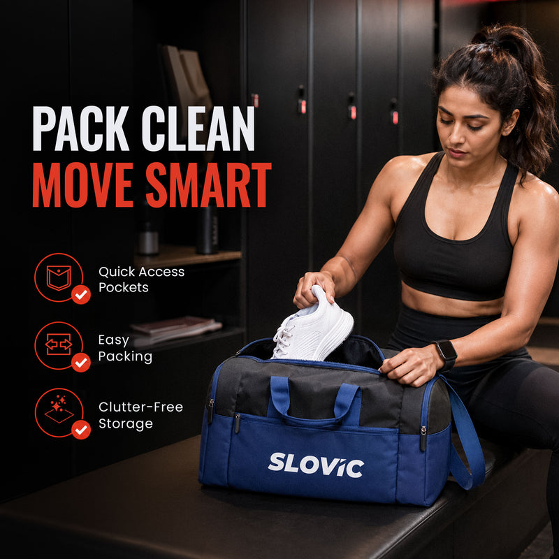 Duffle Spacious, Lightweight & Durable Bag for Gym & Travel - 30L