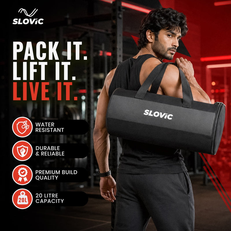 Duffle Spacious, Lightweight & Durable Bag for Gym & Travel  Bag for Men & Women - 20 LTR