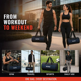 Duffle Spacious, Lightweight & Durable Bag for Gym & Travel for Men & Women - 20L