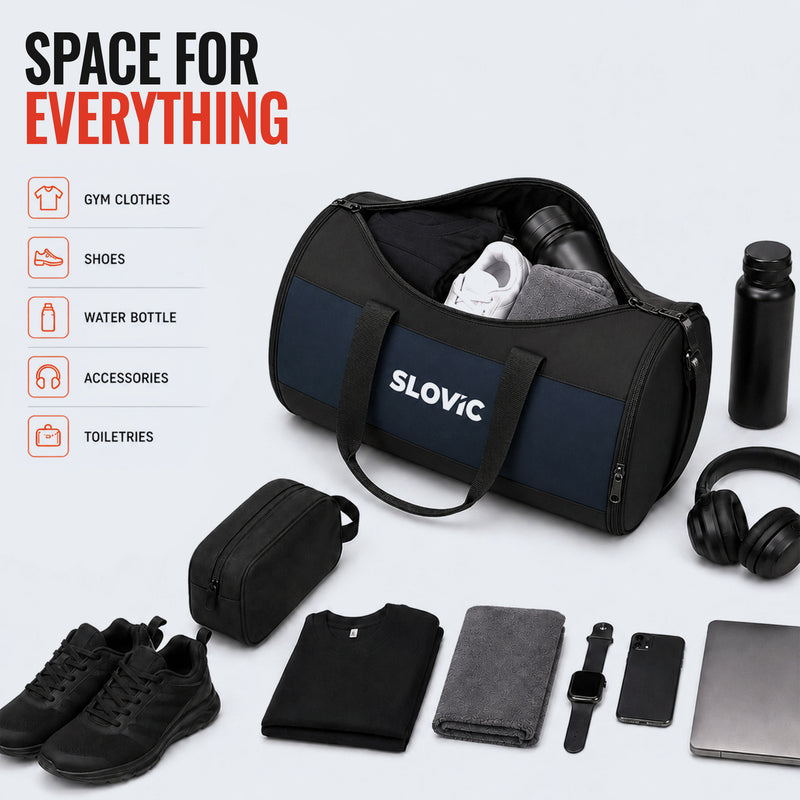 Duffle Spacious, Lightweight & Durable Bag for Gym & Travel for Men & Women - 20L