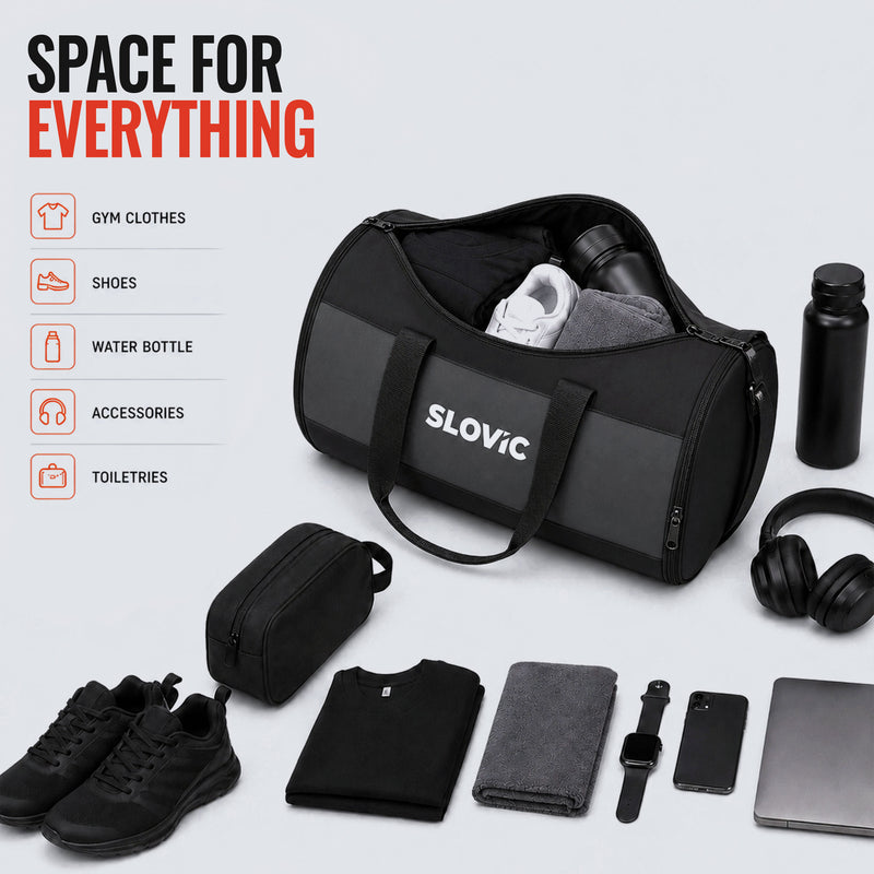 Duffle Spacious, Lightweight & Durable Bag for Gym & Travel  Bag for Men & Women - 20 LTR