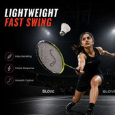 Badminton Racket - Velocity 88 - Single Racket - Neon