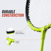 Badminton Racket - Velocity 88 - Single Racket - Neon