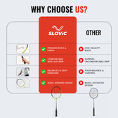 Badminton Racket - Velocity 88 - Single Racket - Neon