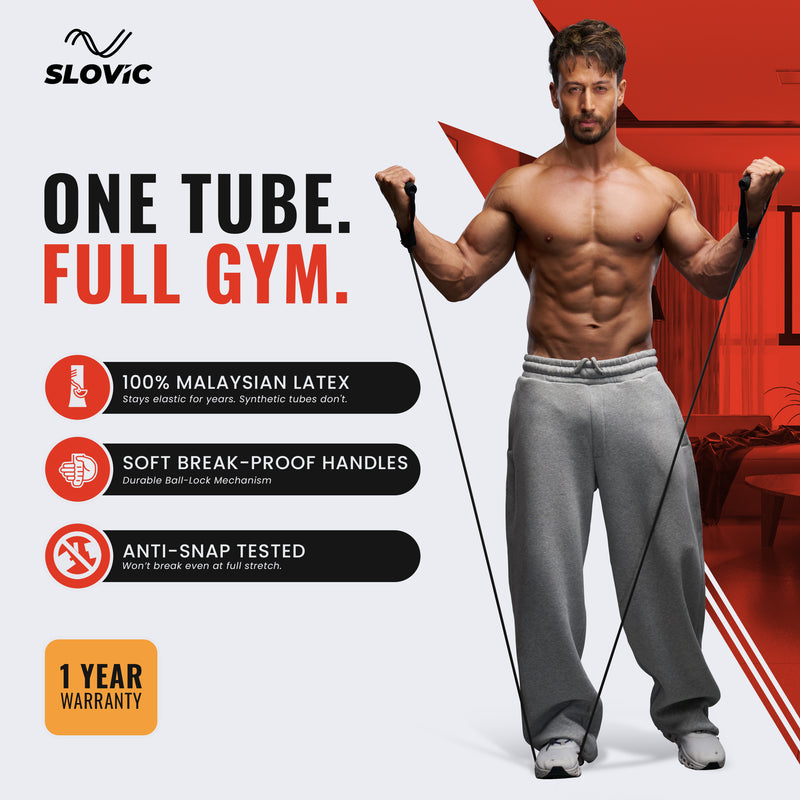 Resistance Tube for Workout- 25+15 KG