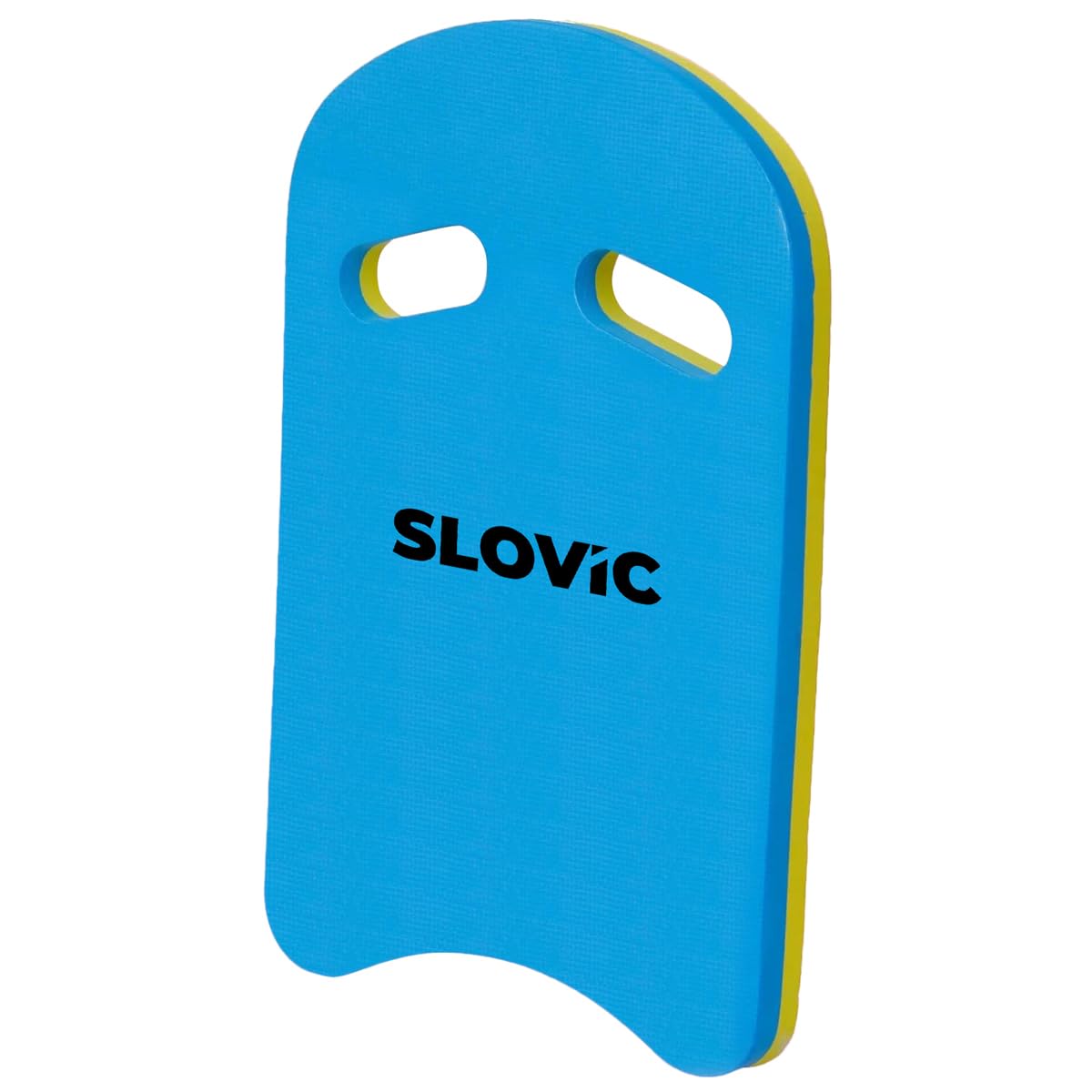 Kickboard – EVA Foam, U‑Shape | Unisex, Lightweight, Buoyant (Blue/Yellow)