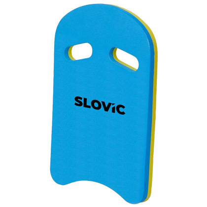 Kickboard – EVA Foam, U‑Shape | Unisex, Lightweight, Buoyant (Blue/Yellow)