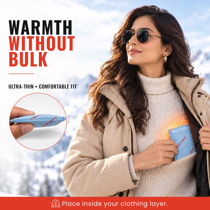 Body Warmer Heat Pad - Pack of 5 - Winter Heating Pad for Cold Weather