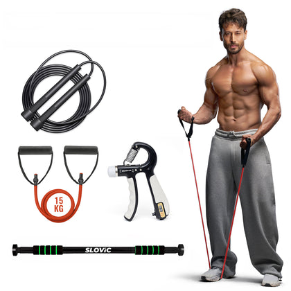 4-in-1 Home Gym Workout Combo