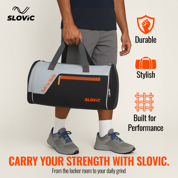 Slovic Gym Bag for Men- 25 L
