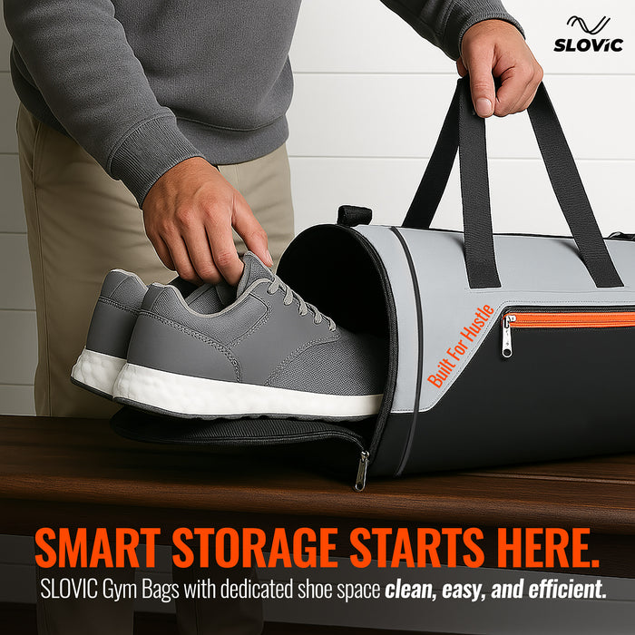 Slovic Gym Bag for Men- 25 L
