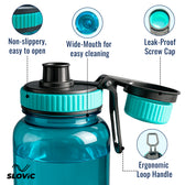 600ml Water Bottle | Leakproof Screw Cap