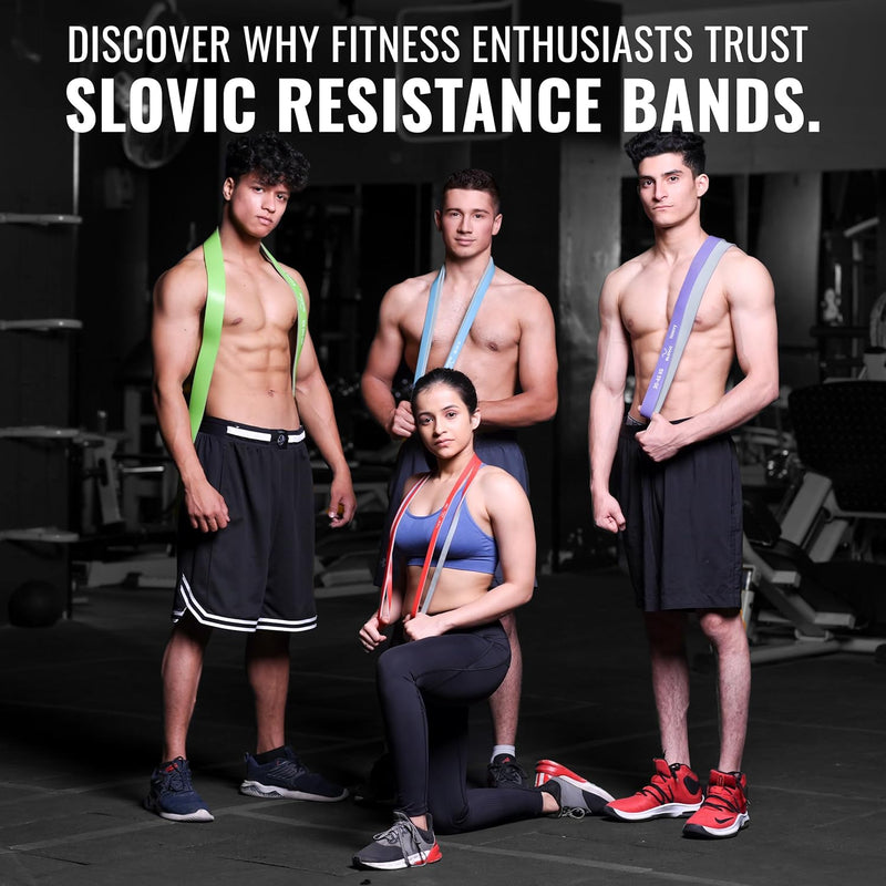 Resistance Band 7-15 Kg (Red & Grey)