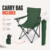 Camping Chair - Portable Folding Chair for Camping, Picnic & Outdoor
