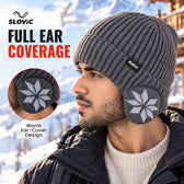 Frost Guard Ear Winter Cap - Grey - Winter Wear