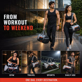 Duffle Spacious, Lightweight & Durable Bag for Gym & Travel Bag for Men & Women - 25 L