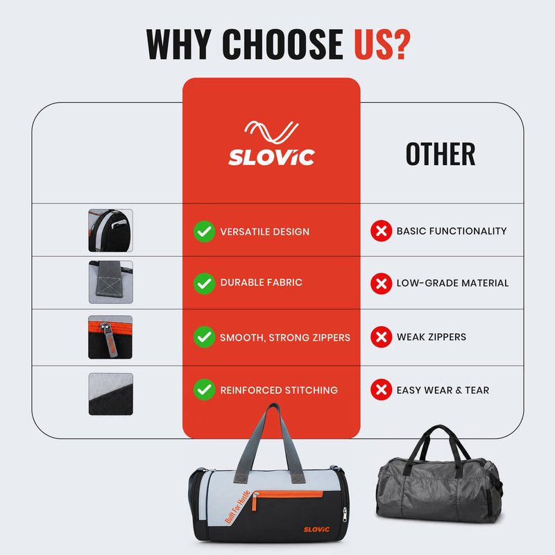Duffle Spacious, Lightweight & Durable Bag for Gym & Travel Bag for Men & Women - 25 L