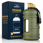 2.2L Gallon Bottle - Motivational Time Marks
