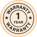 1 year Warranty 
On Pull Up Bar