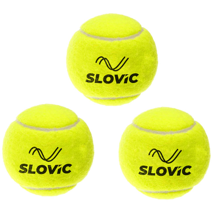 SLOVIC Cricket Balls for Home [Pack of 6] | Practice Tennis Ball Cricket | Lightweight & High-Bounce Rubber Cricket Balls | Ideal for Street Matches, Indoor & Outdoor Cricket, Green