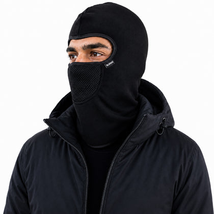 Winter Balaclava Face Mask - Black - Warm Full-Head Coverage
