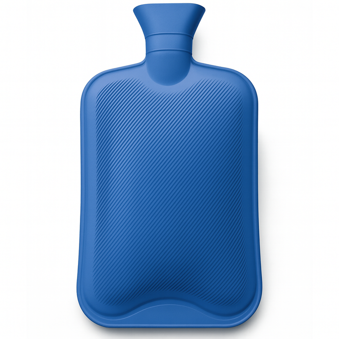 Slovic 2L Blue Hot Water Bottle Bag – Pain Relief for Back, Cramps & Stomach