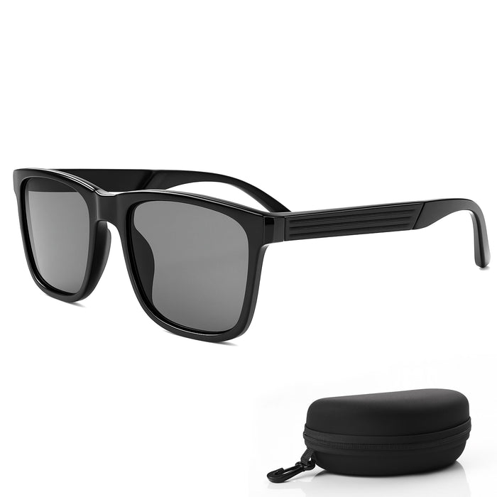 SLOVIC Sunglasses for Men- Black
