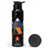 StayWild Steel Bottle 1L - Stainless Steel Water Bottle - Reusable Bottle for Gym, Sports, Travel & Daily Use