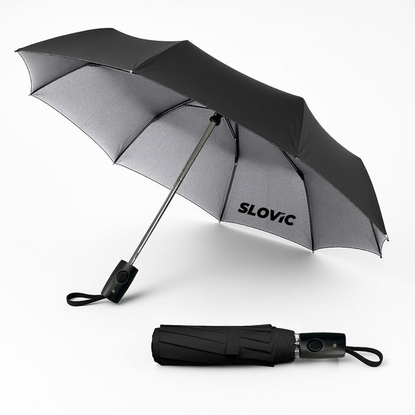 SLOVIC Umbrella for Rain & Sun | Compact and Lightweight Travel Umbrella for Girls & Boys | UV Protection | One-Click Automatic Open & Close | Ideal for Monsoon, Summer & Daily Outdoor Use