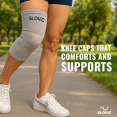 Slovic Bamboo Yarn Knee Support-M