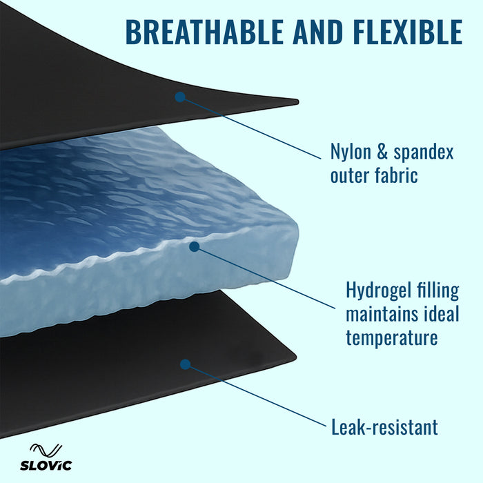 Slovic Reusable Hot & Cold Gel Pack for Pack of 2