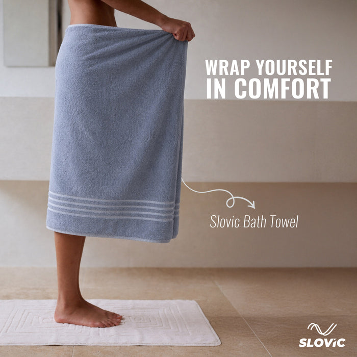 Slovic Cotton Bath Towel 450 GSM