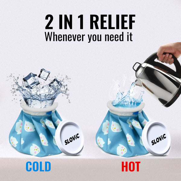 Slovic Cold & Hot Water Bag for Pain Relief