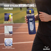 Transparent Sipper Bottle 650ml | Transparent | Carrying Loop