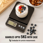 Digital Kitchen Weighing Scale – Easy, Stylish & Precise for Meal Prep