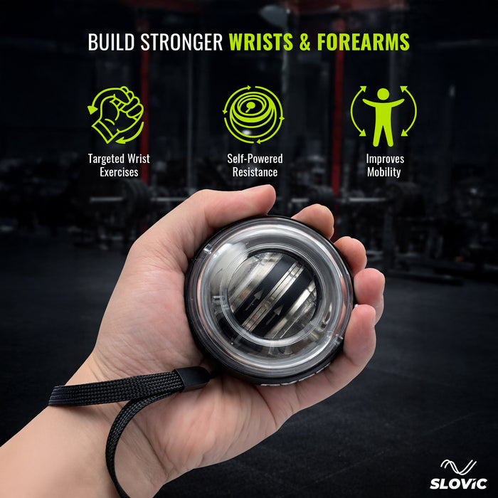 Slovic Gyro Ball for Wrist Exercise