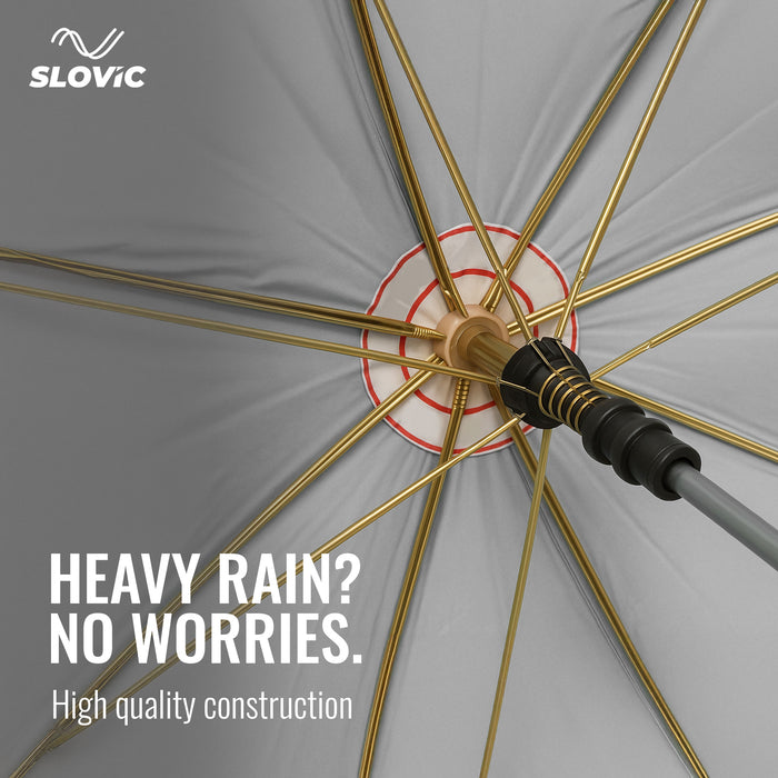 SLOVIC Umbrella for Rain & Sun | Compact and Lightweight Travel Umbrella for Girls & Boys | UV Protection | One-Click Automatic Open & Close | Ideal for Monsoon, Summer & Daily Outdoor Use