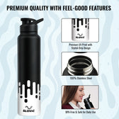 Steel Bottle | 1L Drip Design