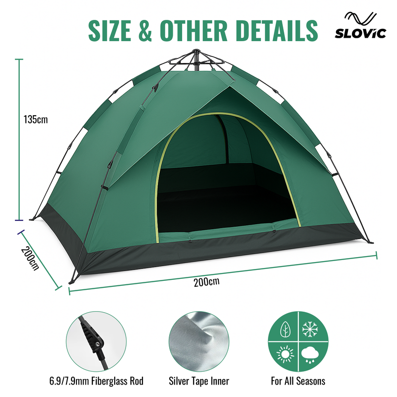 Portable Tent House for Camping
