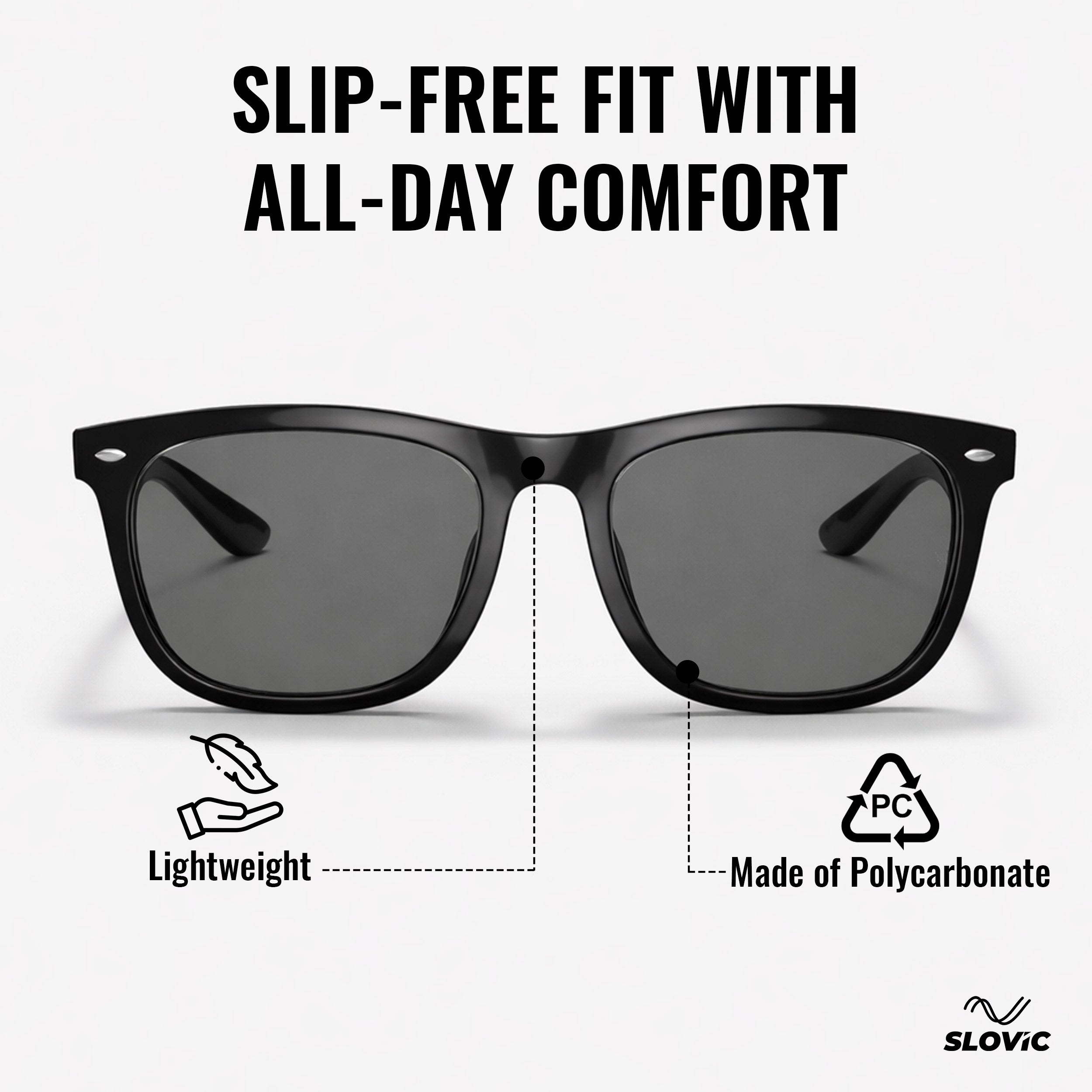 Sunglasses for Men-Black