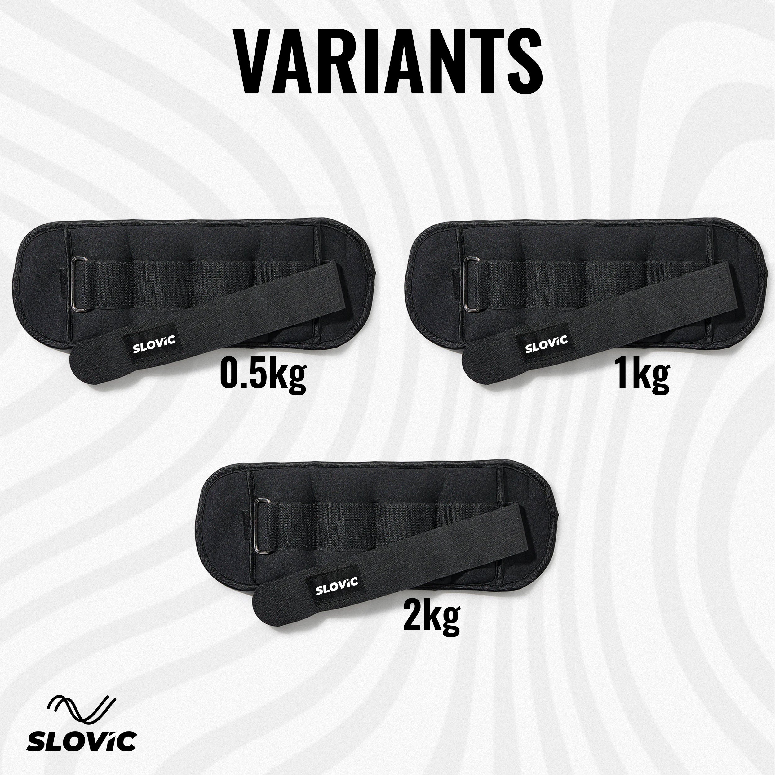 Ankle Weights - 2 KG [2 x 1 KG]