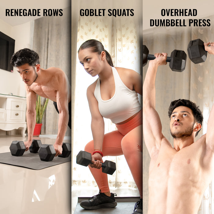 Slovic PVC Home Gym Dumbbell set