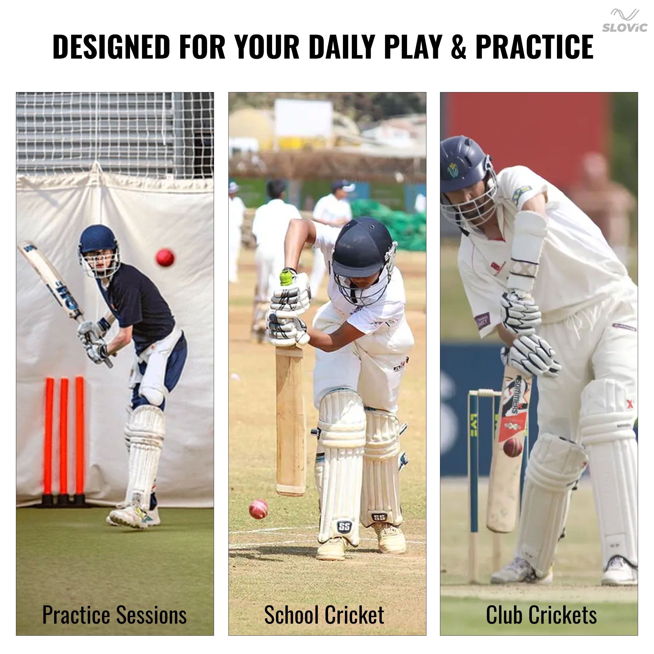 (Pack of 1) Red Cricket Leather Ball | deal for Cricket Practice Session & Outdoor Games