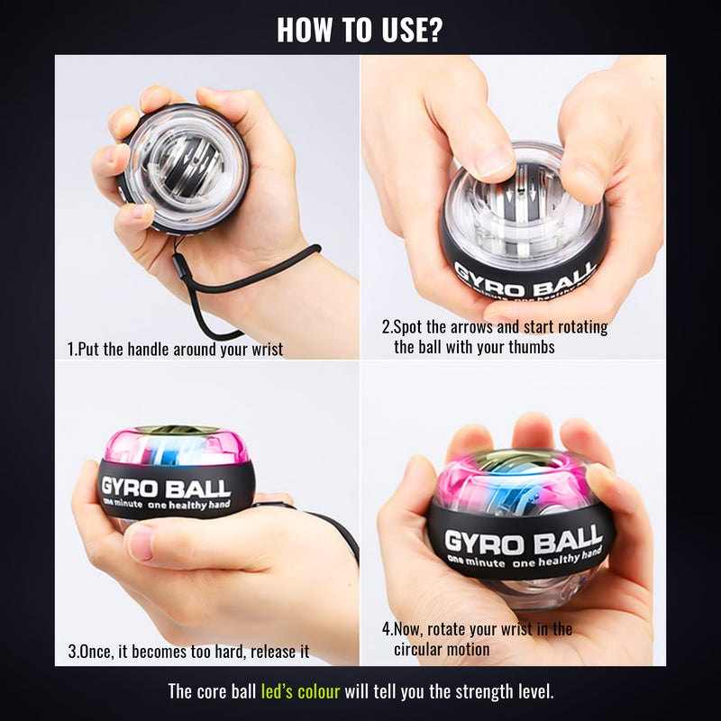 Gyro Ball for Wrist Exercise
