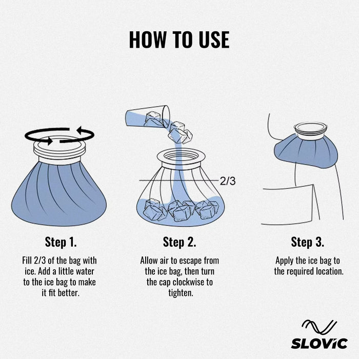 Slovic Cold & Hot Water Bag for Pain Relief